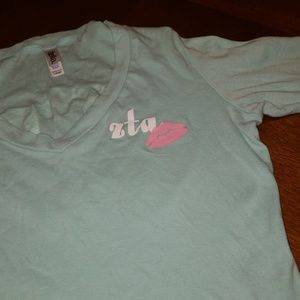 ZTA long sleeve V neck